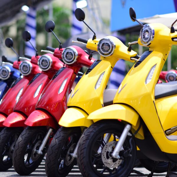 Used Urban Electric Scooter with Comfortable Riding Design